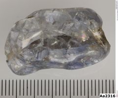Foto von Korund (Saphir) (NHMW-MIN-Aa2316)